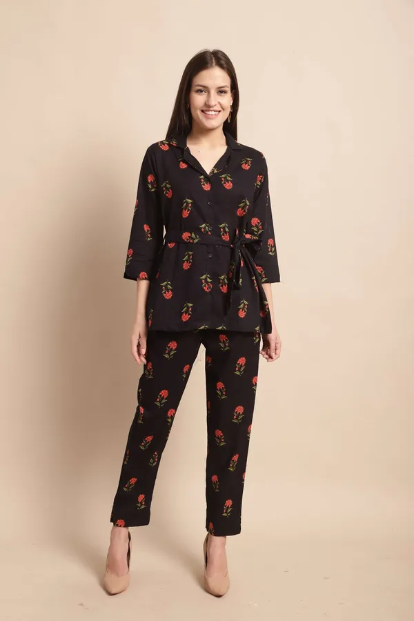 Women's_Pure_Cotton_Printed_Collared_Top_and_Pant_Co-ord_Set_(Black_Rd)_-_XXL