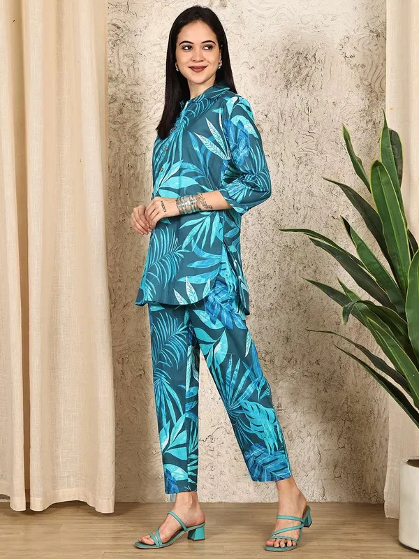 Women's_Pure_Cotton_Printed_Collared_Top_and_Pant_Co-ord_Set_(Multti_Color2)_-_XL