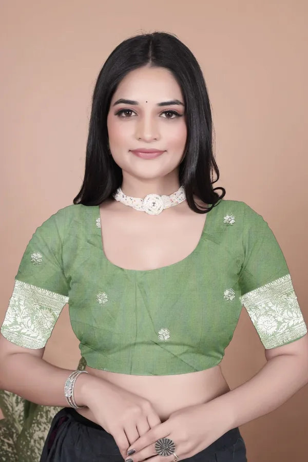 Elegant_Sage_Green_Banarasi_Silk_Saree_with_Golden_Zari_Motifs_&_Peacock_Pallu_|_Wedding,_Festive_&_Traditional_Wear