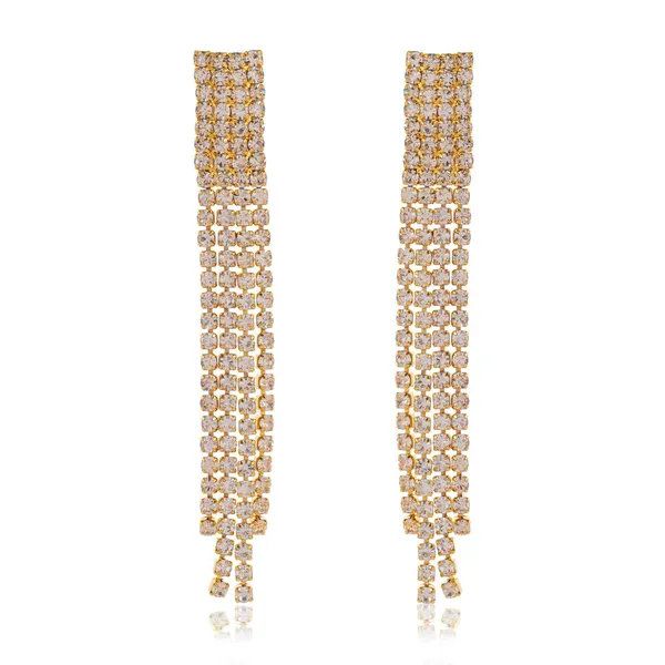 Women's_Rose_Gold_Color_Long_Danglers_Earrings_for_Women_Party_Wear