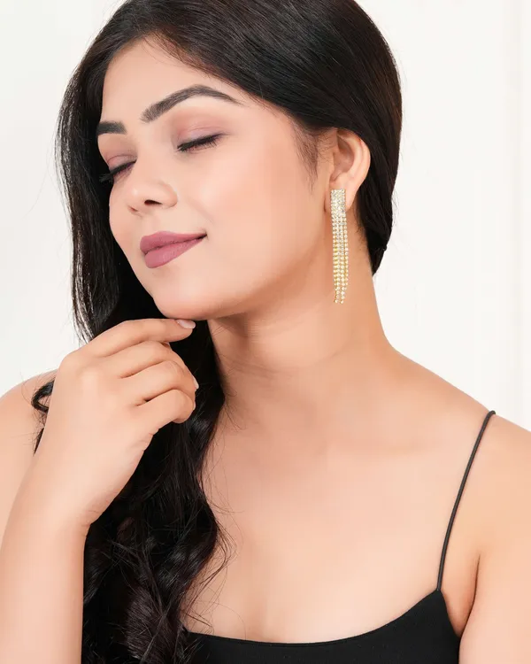 Women's_Rose_Gold_Color_Long_Danglers_Earrings_for_Women_Party_Wear