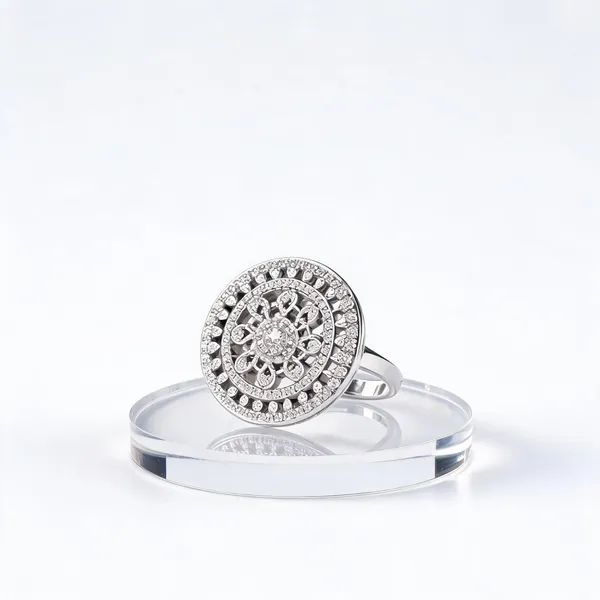 White_Alloy_Ad_Concentric_Circle_Statement_Ring_For_Women