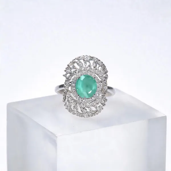 Mint_Green_Alloy_Ad_Oval_Turquoise_Stone_Ring_For_Women