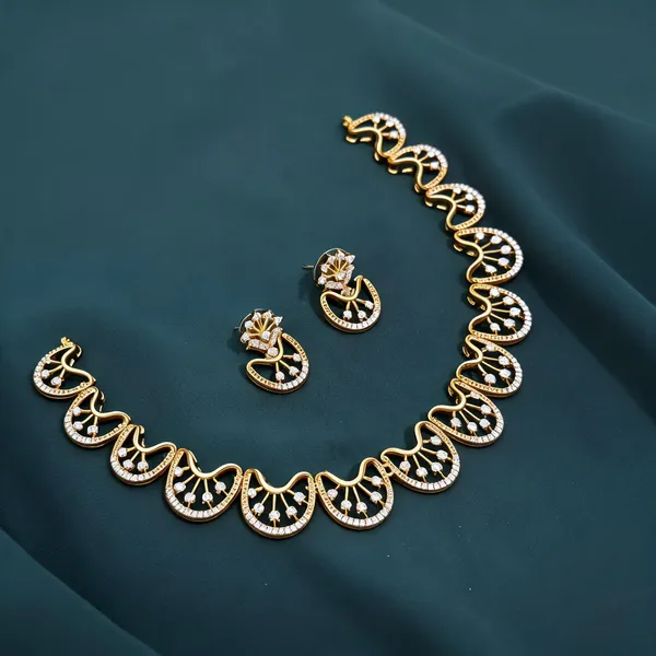 Gold_Ad_Alloy_Crescent_Moon_Necklace_Set_For_Women