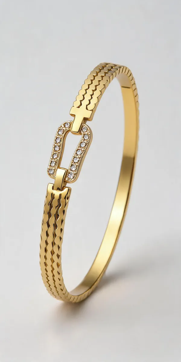 Gold_Anti_Tarnish_Alloy_Crystal_Bangle_For_Women