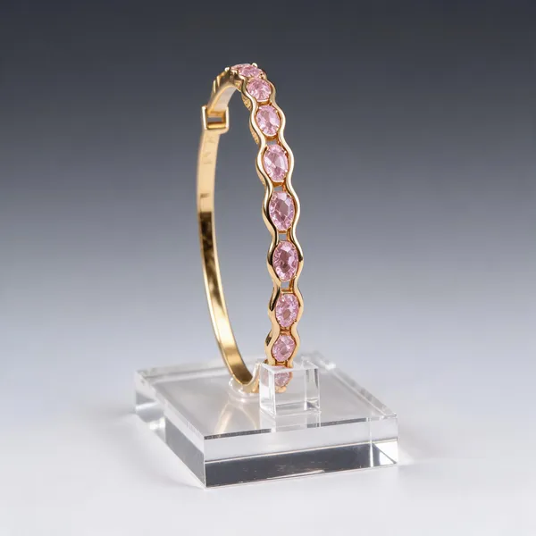 Gold_Pink_Anti_Tarnish_Alloy_Stone_Link_Bangle_For_Women