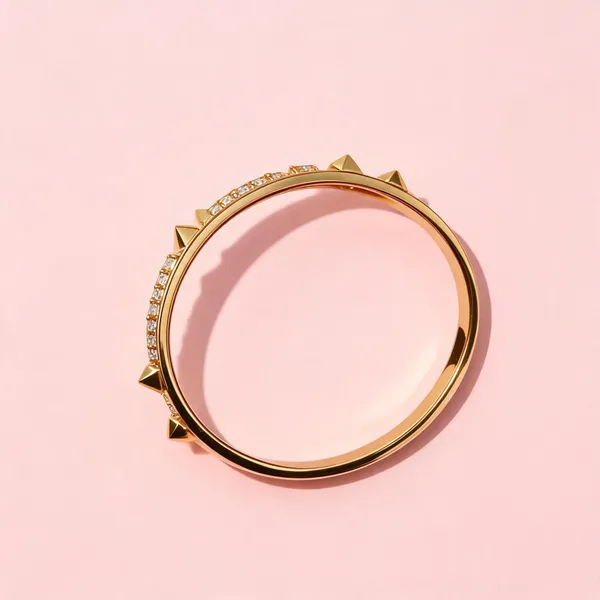 Gold_Pink_Anti_Tarnish_Alloy_Geometric_Bangle_For_Women