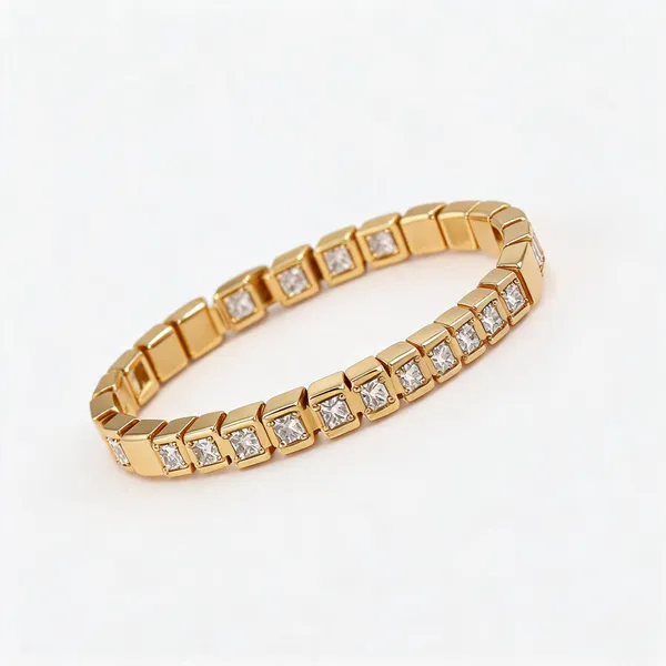 Gold_Pink_Anti_Tarnish_Alloy_Stone_Link_Bangle_For_Women