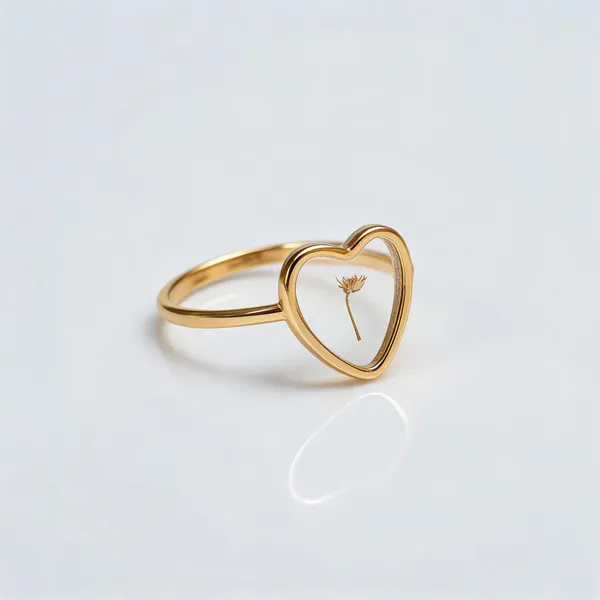 Gold_And_White_Stainless_Steel_Heart_Ring_For_Women