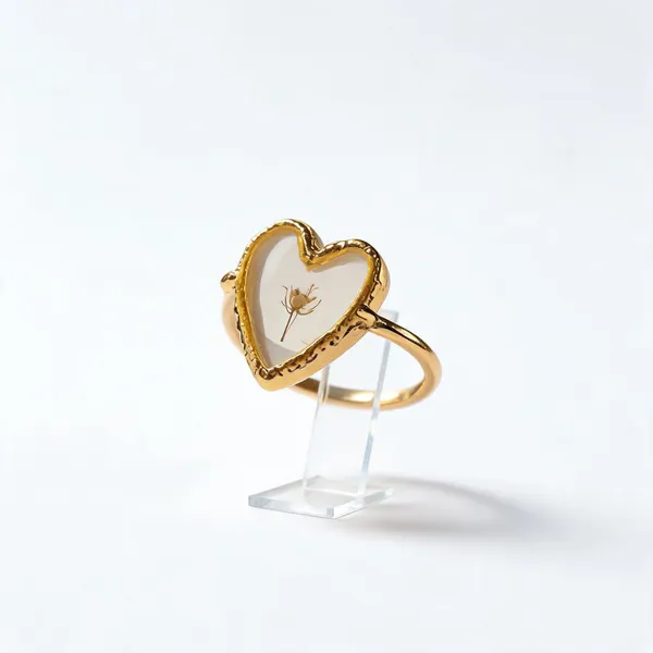 Green_Stainless_Steel_Heart_Ring_For_Women
