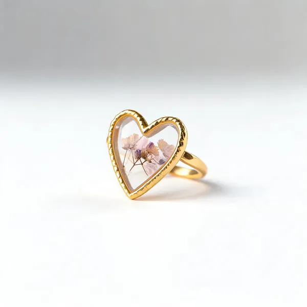 Green_Stainless_Steel_Heart_Shaped_Ring_For_Women