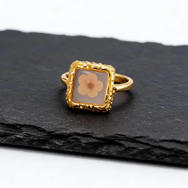 Gold_Stainless_Steel_Square_Floral_Ring_For_Women