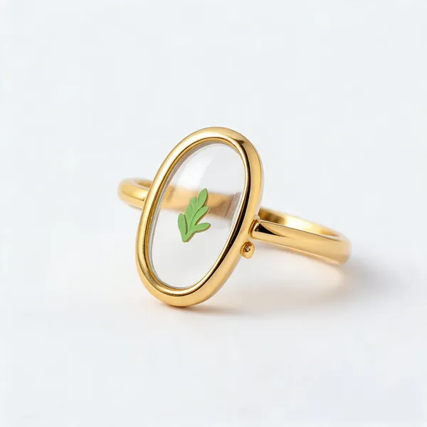 Green_Stainless_Steel_Ring_For_Women