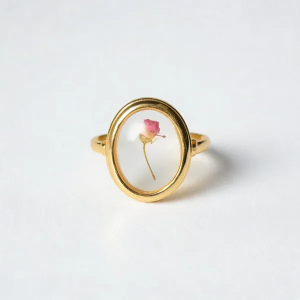 Green_Stainless_Steel_Oval_Decorative_Ring_For_Women
