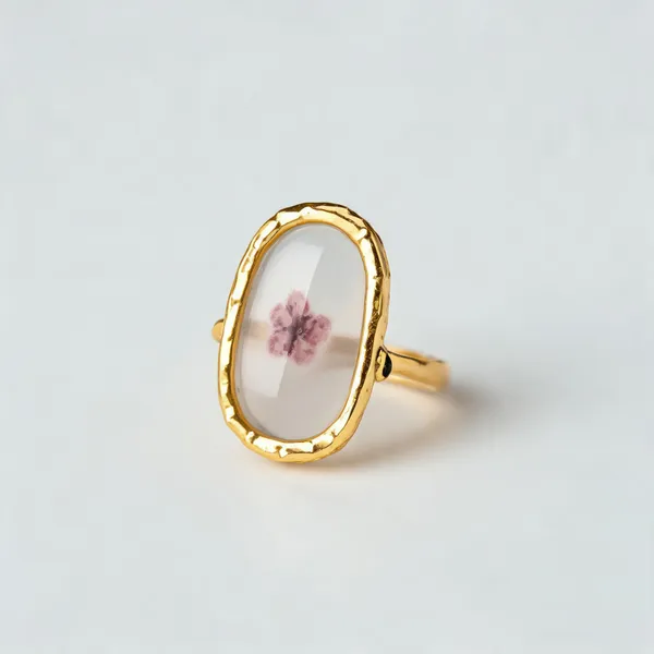 Green_Stainless_Steel_Oval_Floral_Statement_Ring_For_Women