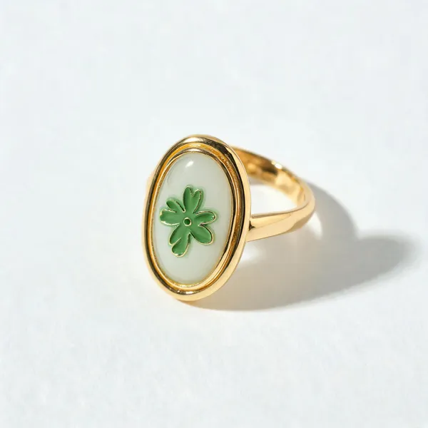 Green_Stainless_Steel_Oversized_Oval_Floral_Statement_Ring_For_Women