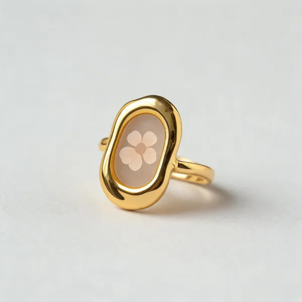 Gold_Stainless_Steel_Floral_Statement_Ring_For_Women