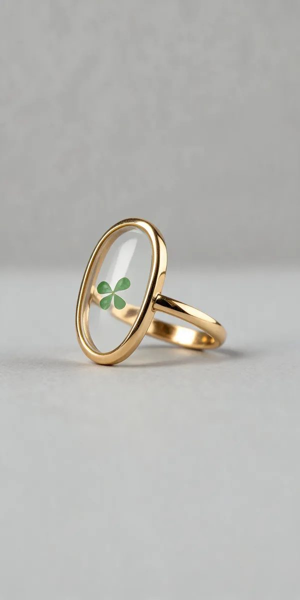 Green_Stainless_Steel_Statement_Ring_For_Women