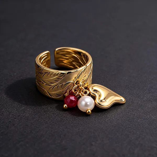 Red_Gold_Anti_Tarnish_Alloy_Heart_Charm_Ring_For_Women