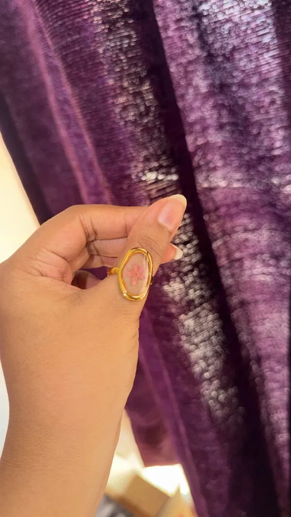 Green_Stainless_Steel_Oversized_Oval_Floral_Statement_Ring_For_Women