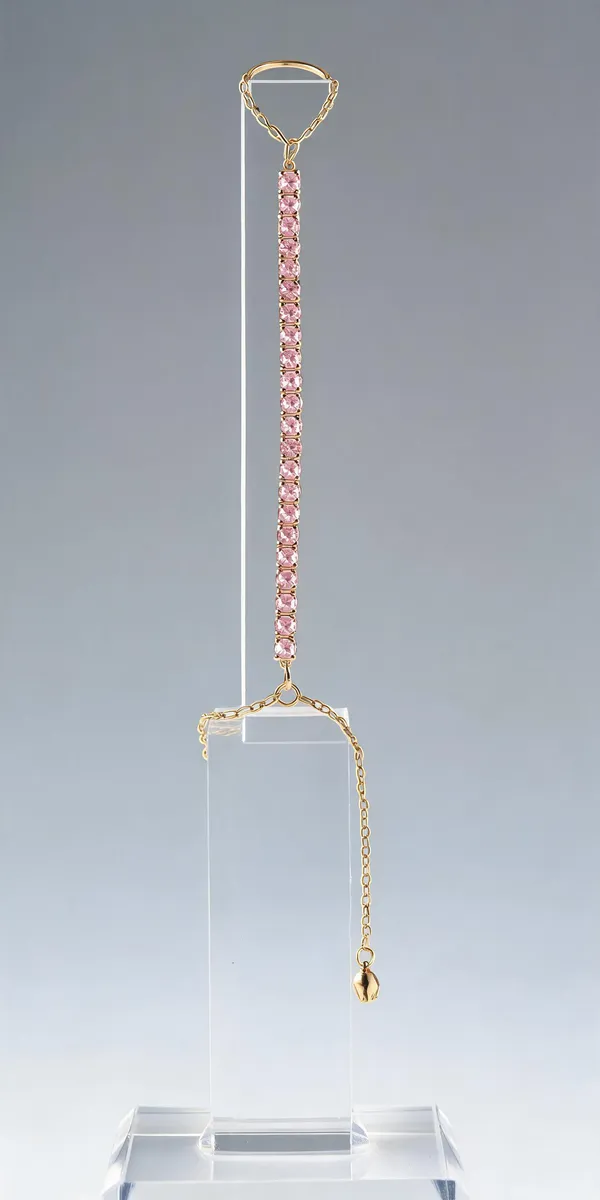 Pink_Stainless_Steel_Chain_Hand_Harness_Jewellery_For_Women
