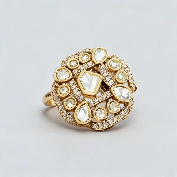 Gold_Alloy_Kundan_Stone_Pendant_Ring_For_Women