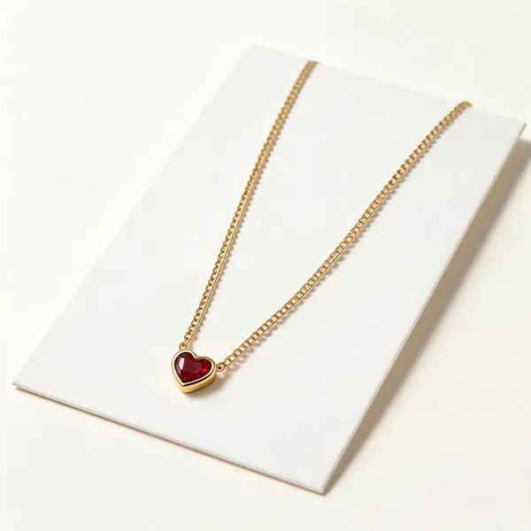 Red_Stainless_Steel_Heart_Pendant_Neck_Chain_For_Women