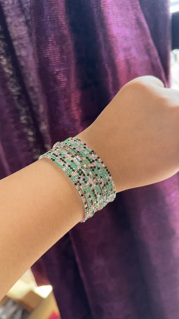 Green_Black_Alloy_Stone_Studded_Bangle_Set_For_Women
