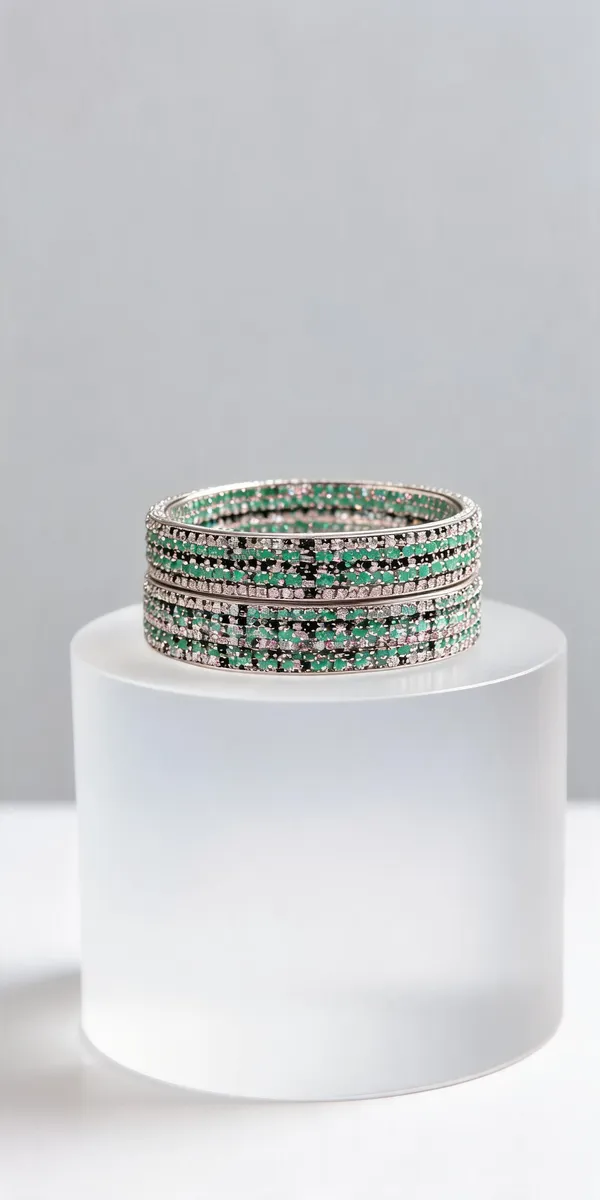 Green_Black_Alloy_Stone_Studded_Bangle_Set_For_Women