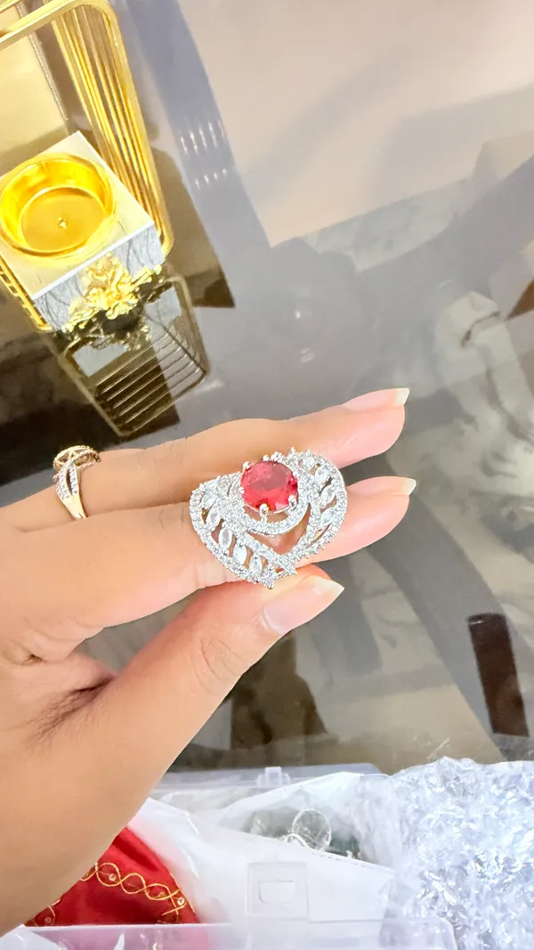 Red_Alloy_Heart_Stone_Statement_Ring_For_Women