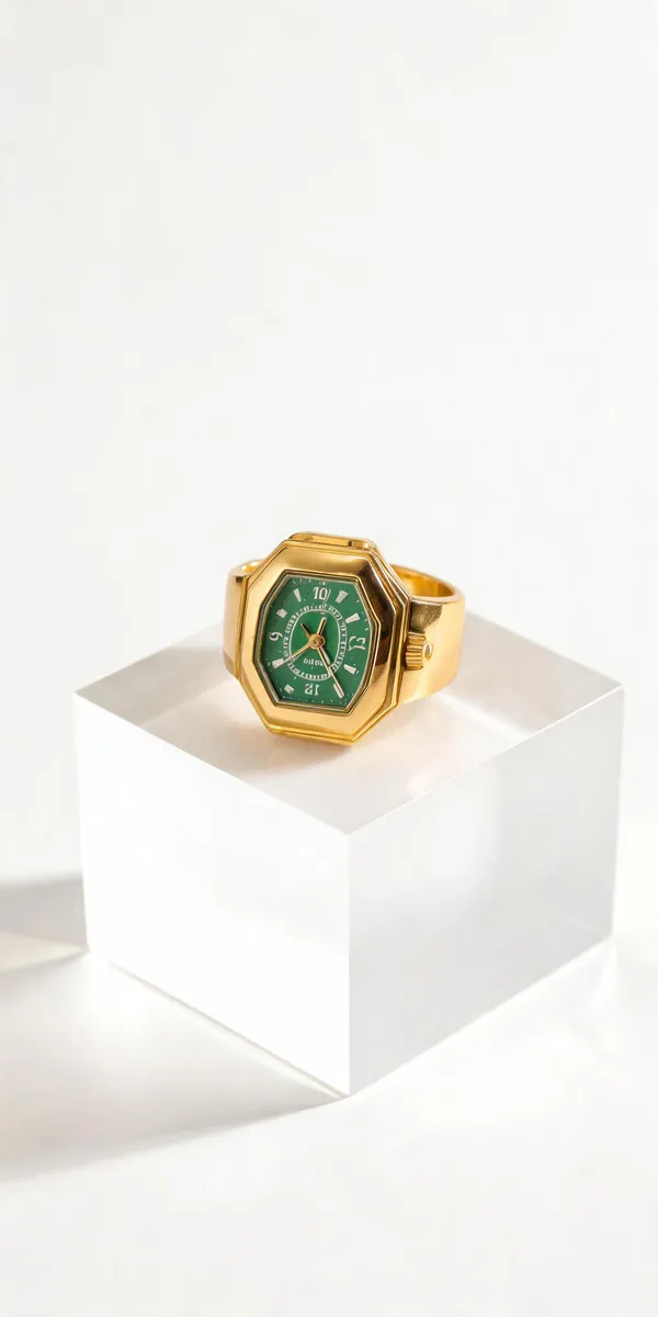 Gold_Green_Stainless_Steel_Stone_Statement_Ring_For_Women