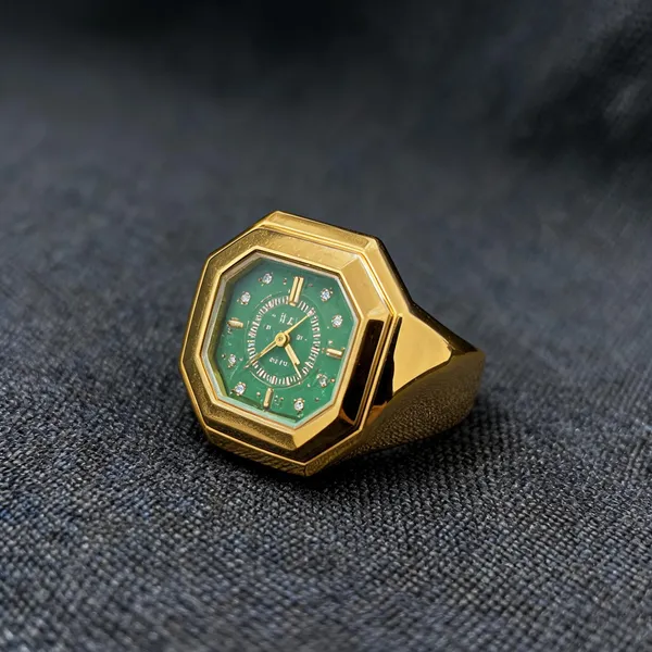 Gold_Green_Stainless_Steel_Stone_Statement_Ring_For_Women