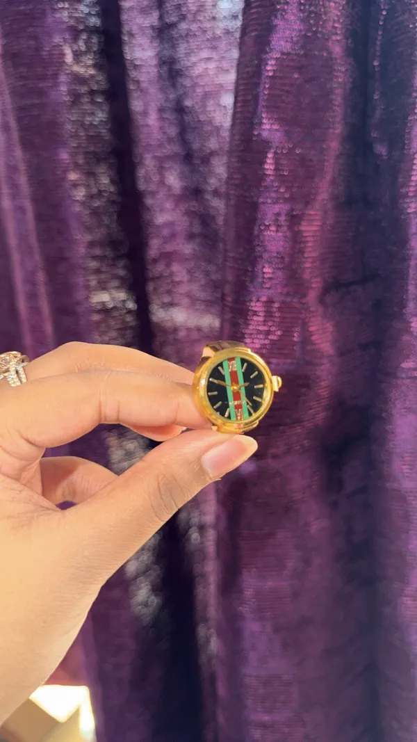 Gold_Green_Stainless_Steel_Round_Dial_Ring_Watch_For_Women