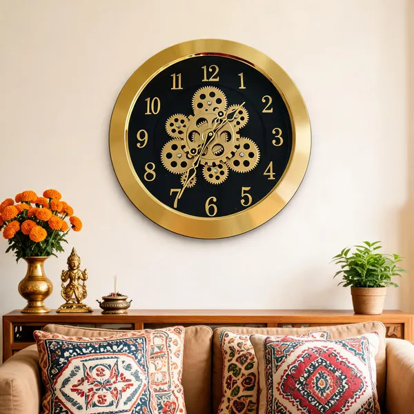 Metal_Contemporary_Exposed_Gear_Design_Wall_Clock