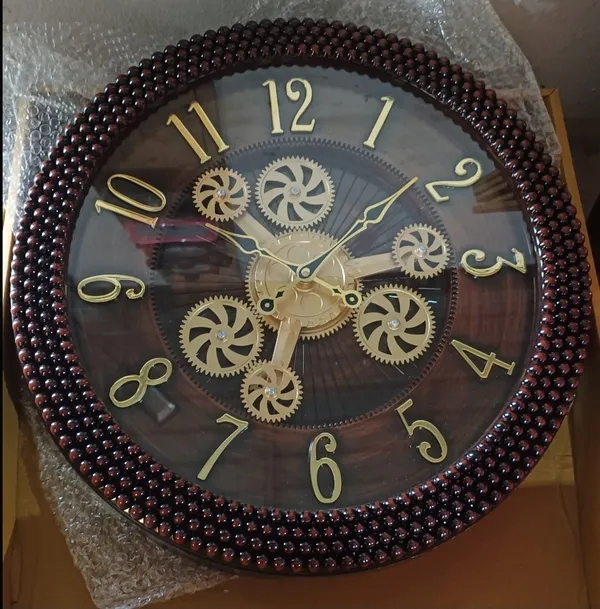 Metal_Vintage_Gear_Design_Round_Wall_Clock