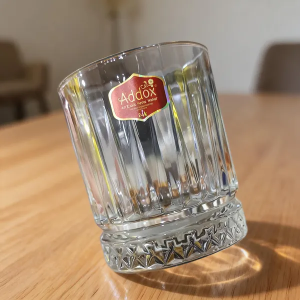Glass_Fluted_Pattern_Clear_Tumbler_380Ml