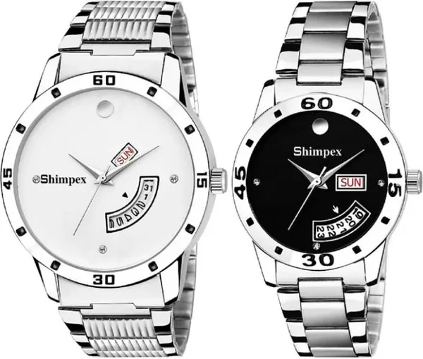 Premium_Watches_Black_White_Metal_Men_Waterproof_With_A_One_Year_Warranty_Day_And_Date_Analog
