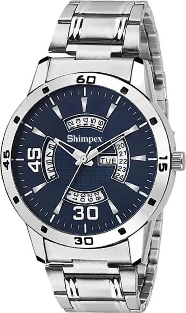 Premium_Watches_Black_Metal_Boys_Waterproof_With_A_One_Year_Warranty_Day_And_Date_Analog