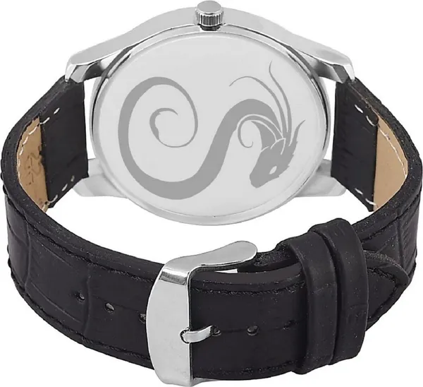 Premium_Watches_Black_Genuine_Leather_Men_Waterproof_With_A_One_Year_Warranty_Day_And_Date_Analog
