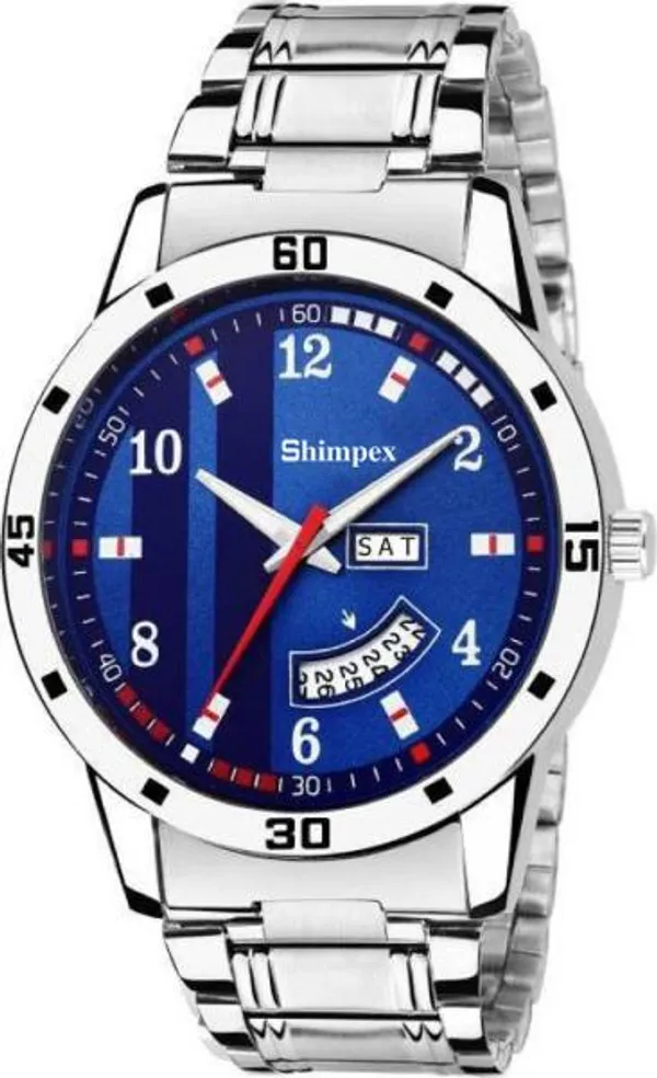 Premium_Watches_Blue_Metal_Boys_Waterproof_With_A_One_Year_Warranty_Day_And_Date_Analog