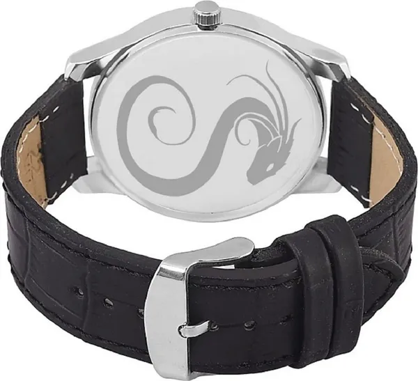 Premium_Watches_Pink::White_Genuine_Leather_Men_&_Women_Waterproof_with_a_one-year_warranty