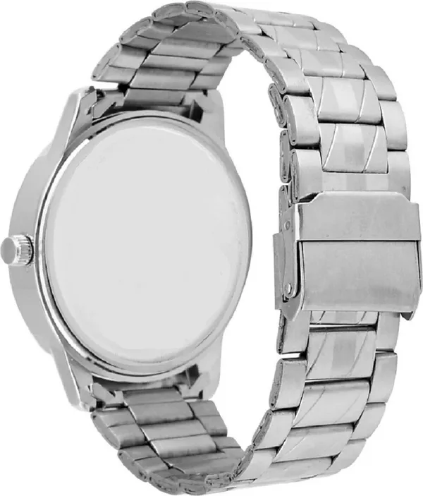 Premium_Watches_Black_Metal_Couple_Waterproof_With_A_One_Year_Warranty_Day_And_Date_Analog
