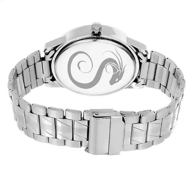 Premium_Watches_Blue_Metal_Men_&_Women_Waterproof_With_A_One_Year_Warranty_Day_And_Date_Analog