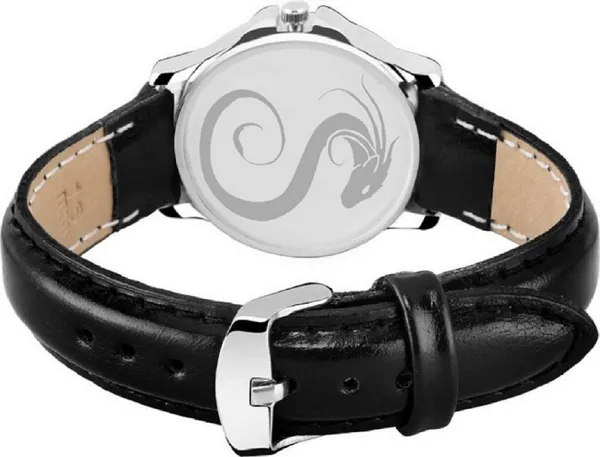 Premium_Watches_Black_Silver_Genuine_Leather_Metal_Women_Waterproof_With_A_One_Year_Warranty_Day_And_Date_Analog