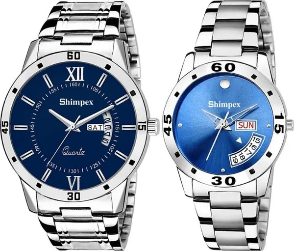 Premium_Watches_Blue_Metal_Men_Waterproof_With_A_One_Year_Warranty_Day_And_Date_Analog