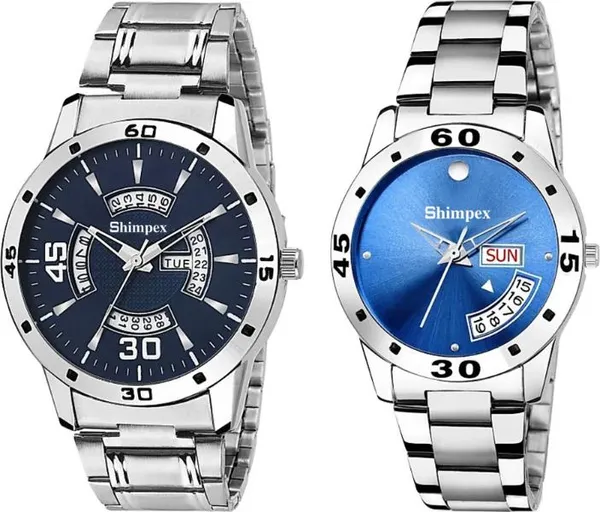 Premium_Watches_Blue_Metal_Men_Waterproof_With_A_One_Year_Warranty_Day_And_Date_Analog