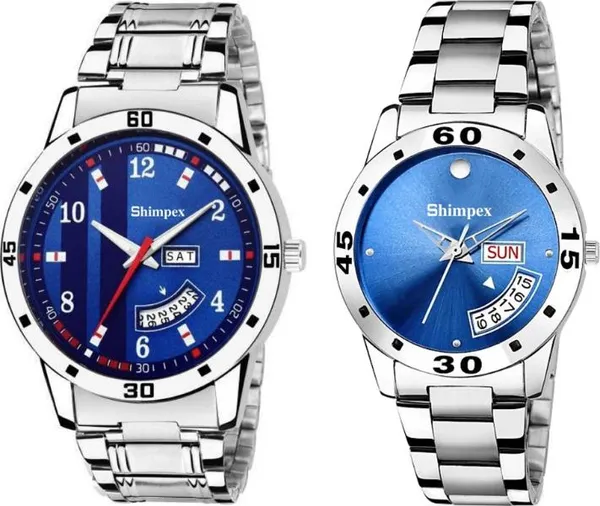Premium_Watches_Blue_Metal_Men_Waterproof_With_A_One_Year_Warranty_Day_And_Date_Analog