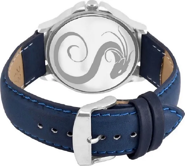 Premium_Watches_Black_Blue_Metal_Genuine_Leather_Couple_Waterproof_With_A_One_Year_Warranty_Day_And_Date_Analog