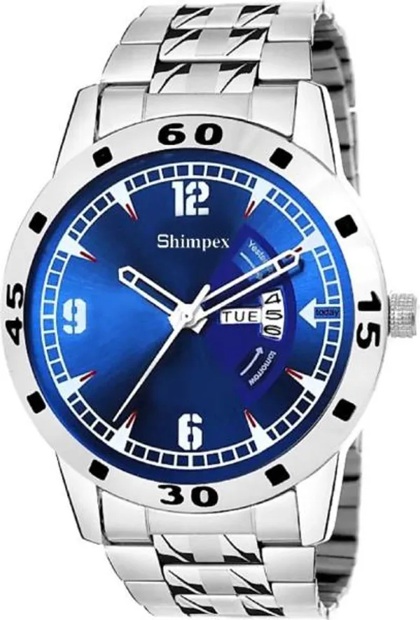 Premium_Watches_Blue_Metal_Boys_Waterproof_With_A_One_Year_Warranty_Day_And_Date_Analog
