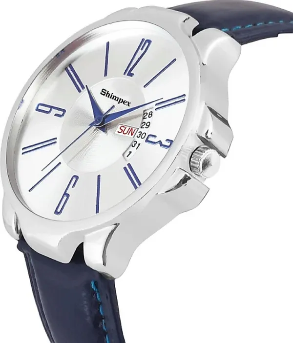 Premium_Watches_White_Genuine_Leather_Men_Waterproof_With_A_One_Year_Warranty_Day_And_Date_Analog